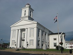 Brown County Courthouse in Georgetown from southwest